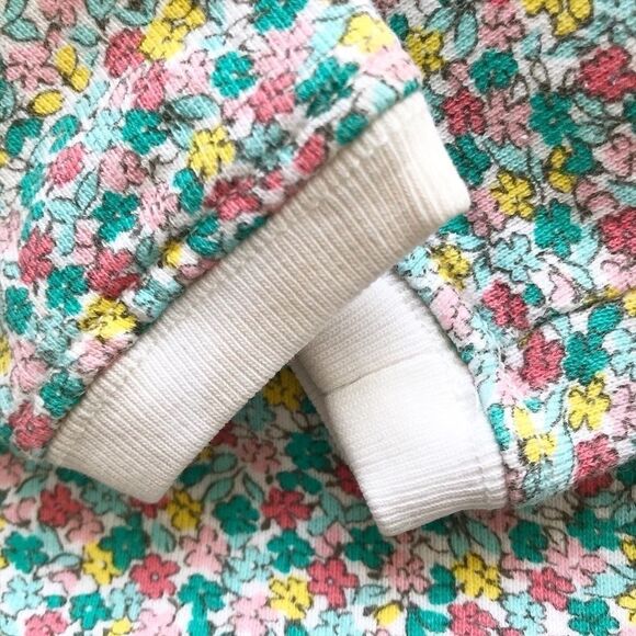 Carters floral print sweatshirt GUC 6 months - Picture 4 of 5